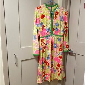 Vintage Lord & Taylor Floral Dress - Multicolor